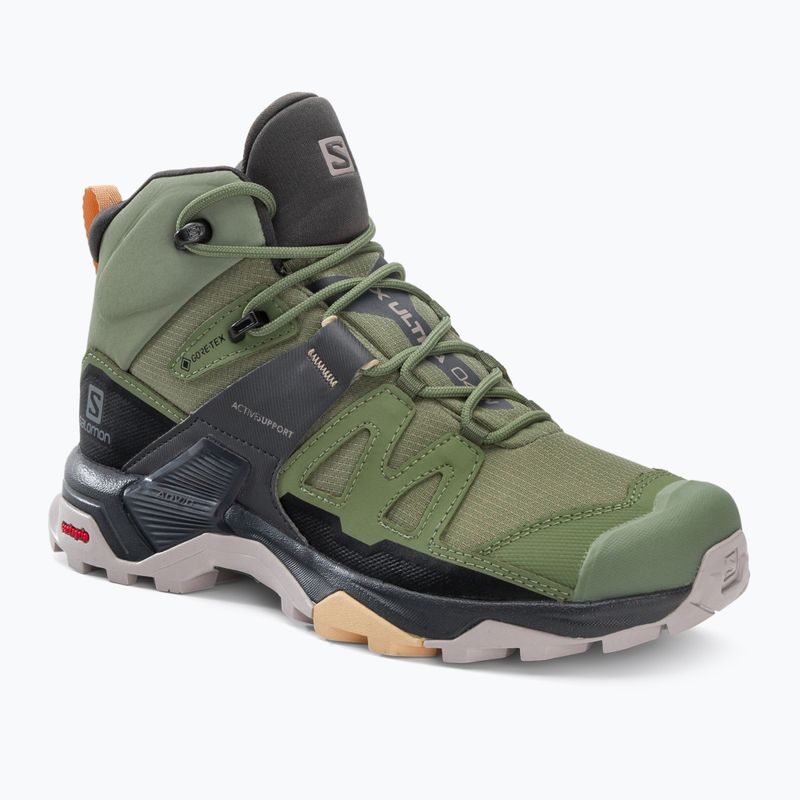Дамски обувки за преходи Salomon X Ultra 4 MID GTX зелен L41625100