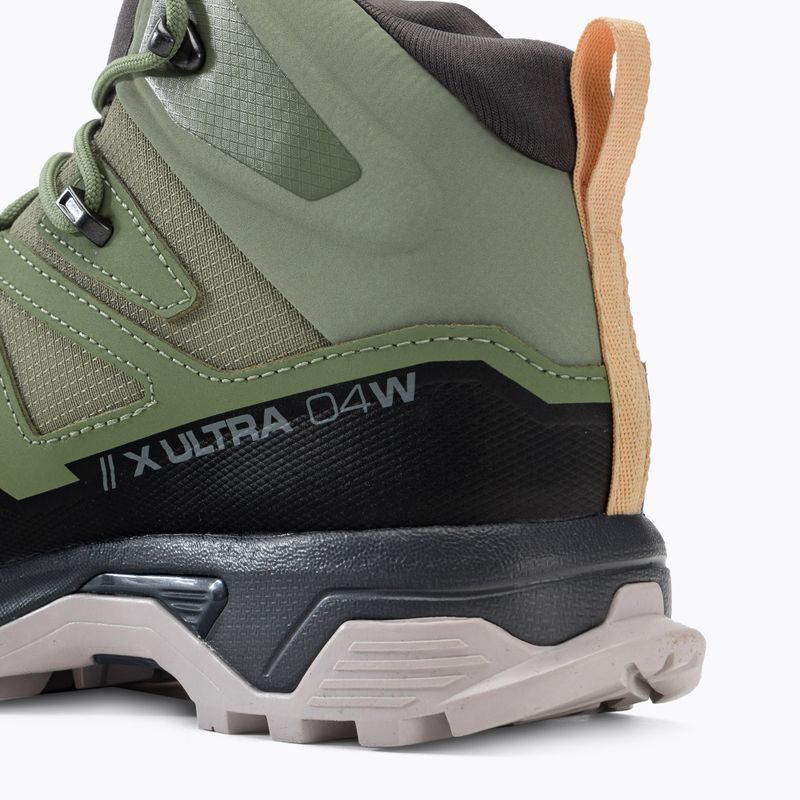 Дамски обувки за преходи Salomon X Ultra 4 MID GTX зелен L41625100 10