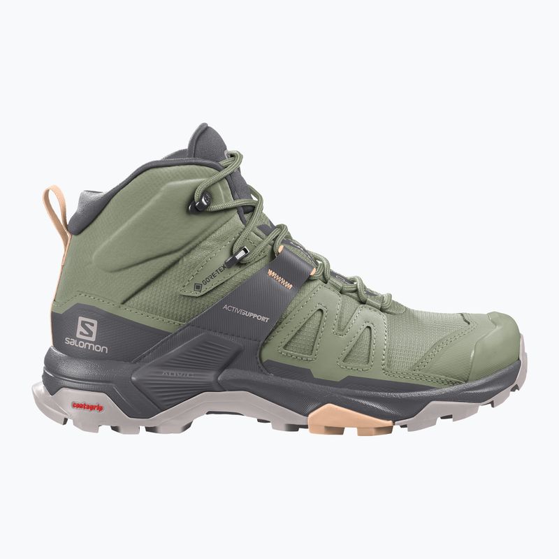 Дамски обувки за преходи Salomon X Ultra 4 MID GTX зелен L41625100 12