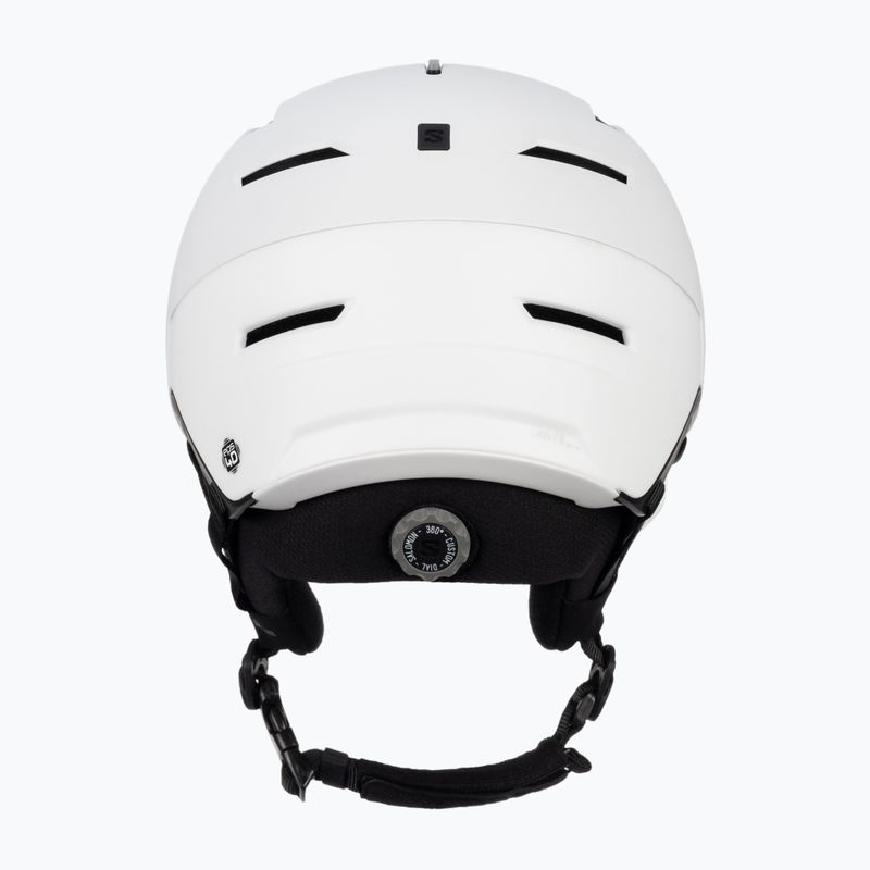 Ски каска Salomon Driver Pro Sigma бяла/черна бронзова 3