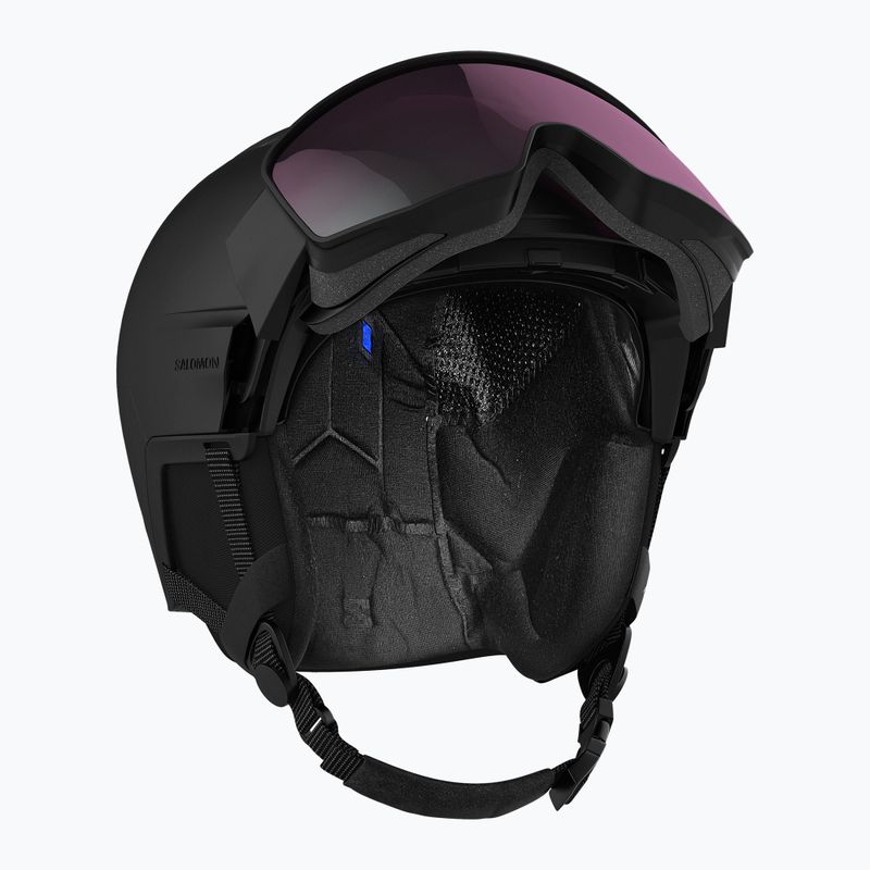 Ски каска Salomon Driver Pro Sigma black/emerald 13