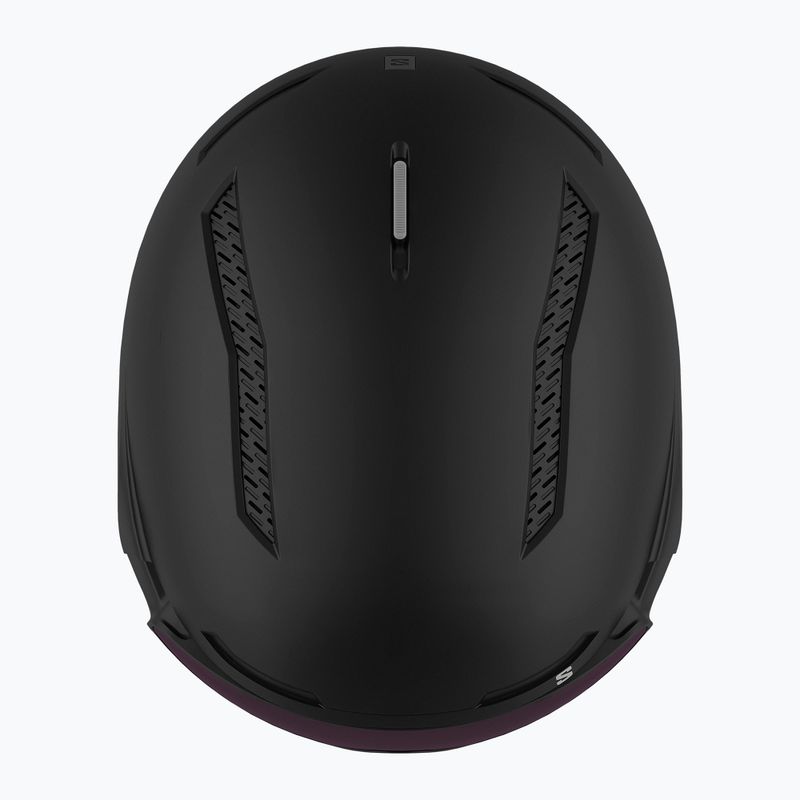 Ски каска Salomon Driver Pro Sigma black/emerald 15