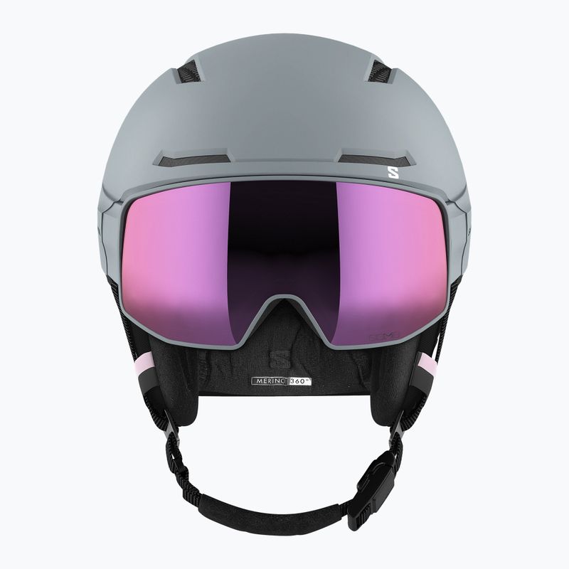 Salomon Driver Prime Sigma Plus+el S1/S2 сива ски каска L47011200 11