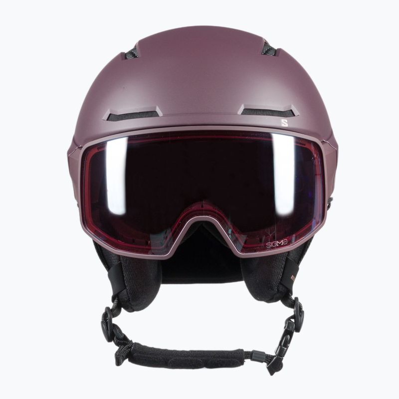 Ски каска Salomon Driver Pro Sigma S1 бяла L47012000 2