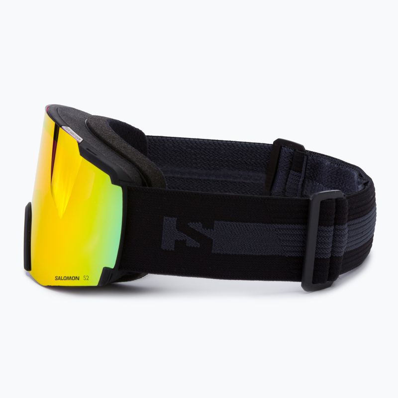 Ски очила Salomon S/View S2 Black/Mid Red L47006300 4