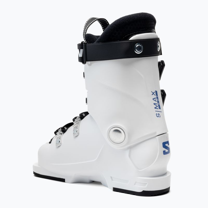 Детски ски обувки Salomon S Max 60T L white/race blue/process blue 2