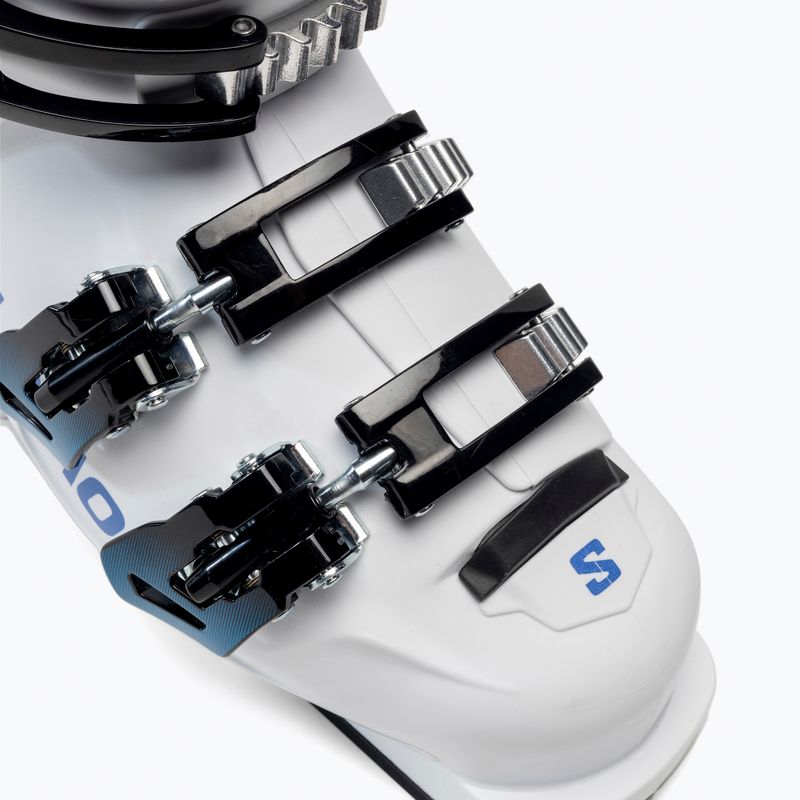 Детски ски обувки Salomon S Max 60T L white/race blue/process blue 6