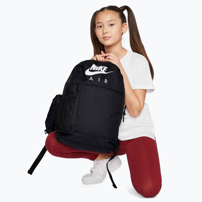 Детска раница Nike Elemental 20 l черна/черна/бяла 11
