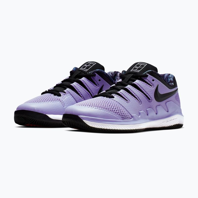Детски обувки за тенис Nike Court Vapor X Jr purple agate/white/hyper crimson/black 3