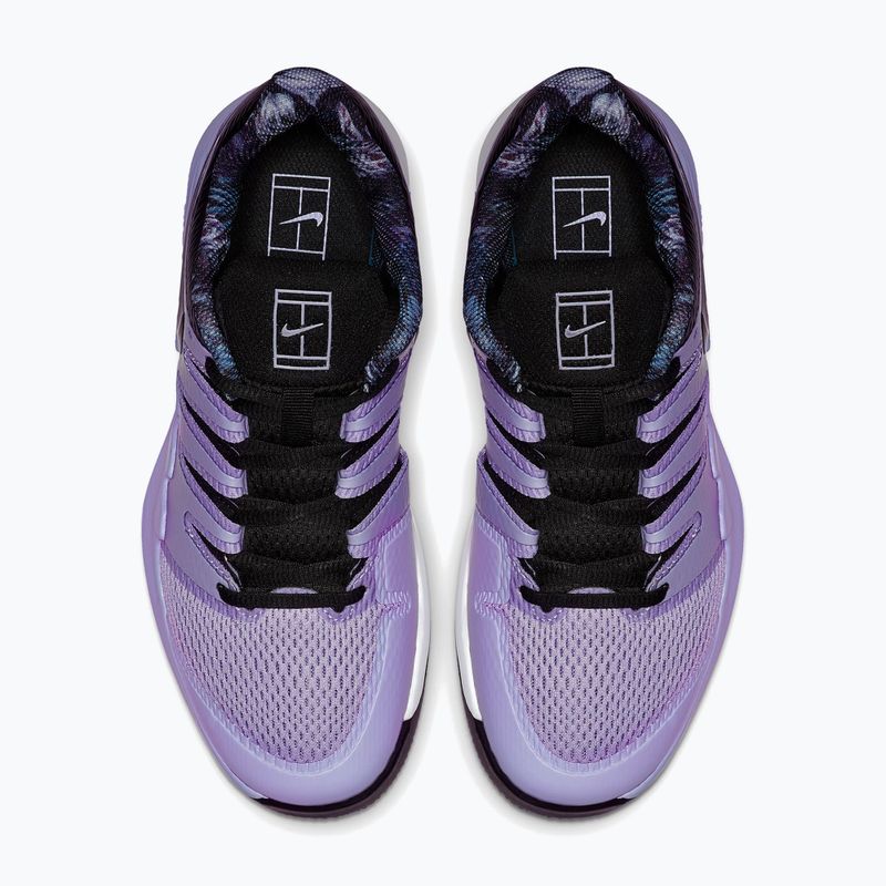 Детски обувки за тенис Nike Court Vapor X Jr purple agate/white/hyper crimson/black 5