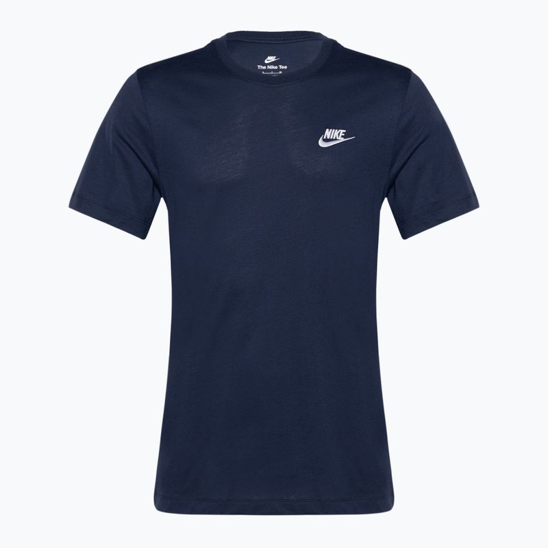 Мъжка тениска Nike Sportswear Club black midnight navy/white