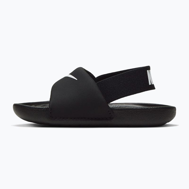 Детски чехли Nike Coffee black/white/white/white 9