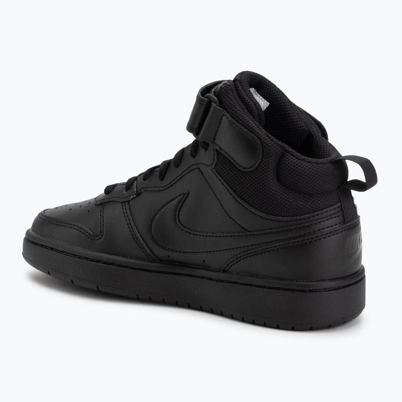 Детски обувки Nike Court Borough Mid 2 black/black/black 3