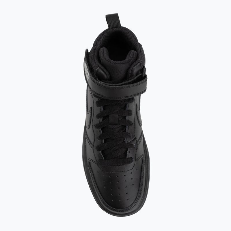 Детски обувки Nike Court Borough Mid 2 black/black/black 5