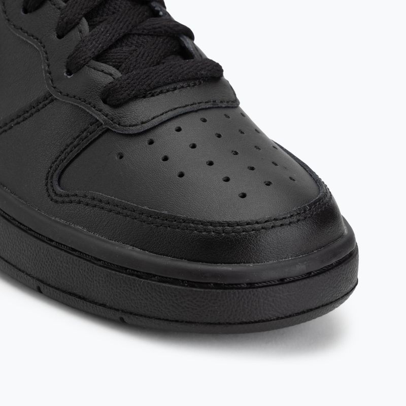 Детски обувки Nike Court Borough Mid 2 black/black/black 7