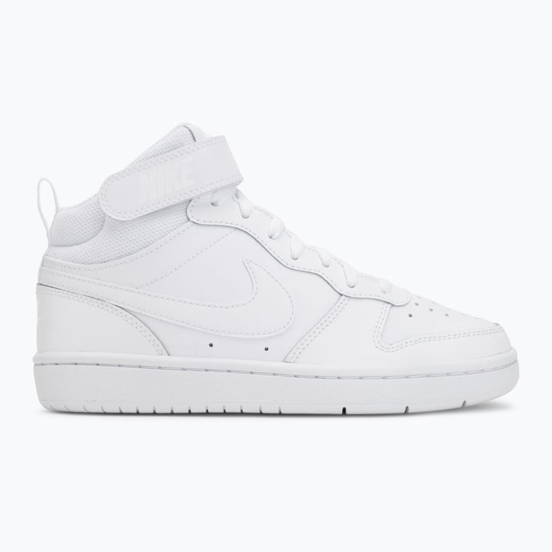 Детски обувки Nike Court Borough Mid 2 white/white/white 2