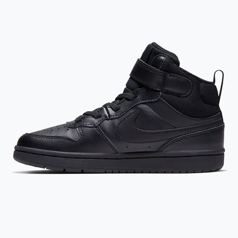 Детски обувки Nike Court Borough Mid 2 black/black/black 2