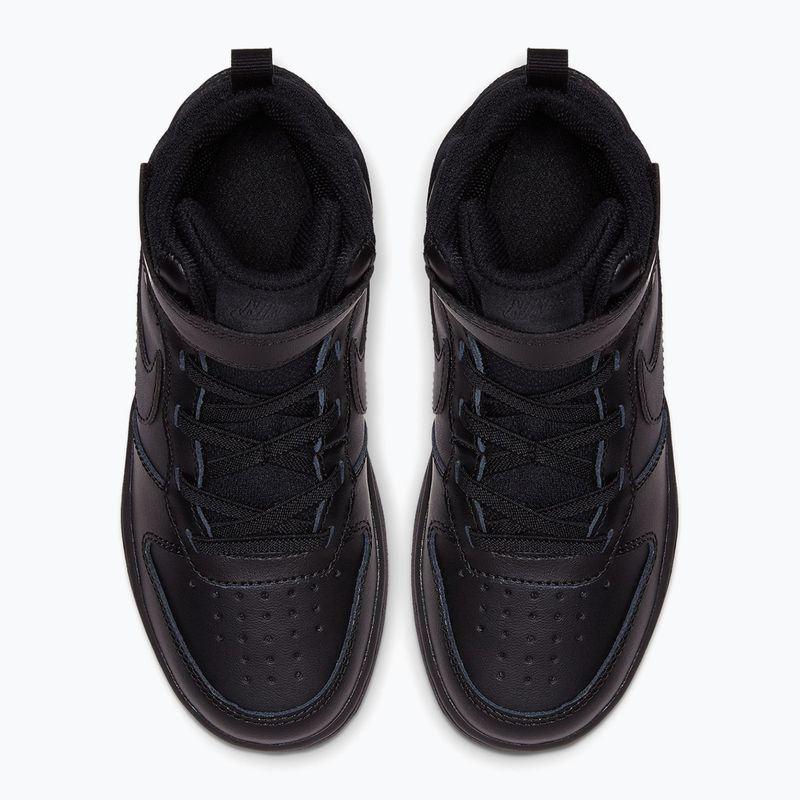 Детски обувки Nike Court Borough Mid 2 black/black/black 4