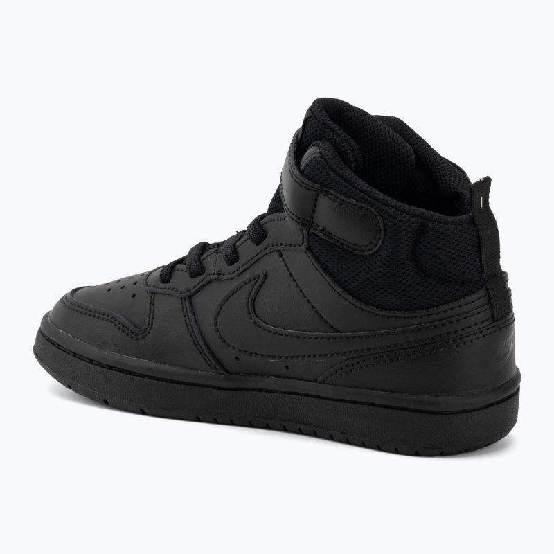 Детски обувки Nike Court Borough Mid 2 black/black/black 3
