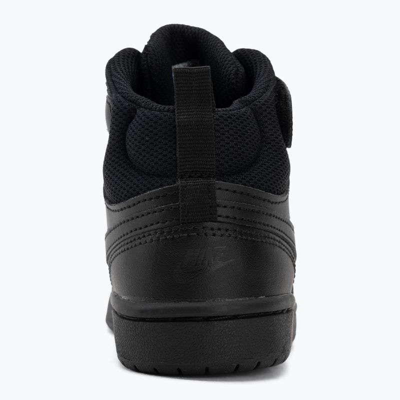 Детски обувки Nike Court Borough Mid 2 black/black/black 6