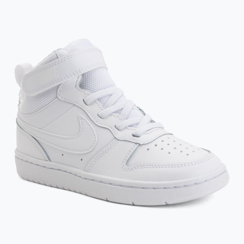 Детски обувки Nike Court Borough Mid 2 white/white/white