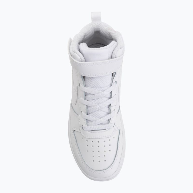Детски обувки Nike Court Borough Mid 2 white/white/white 5