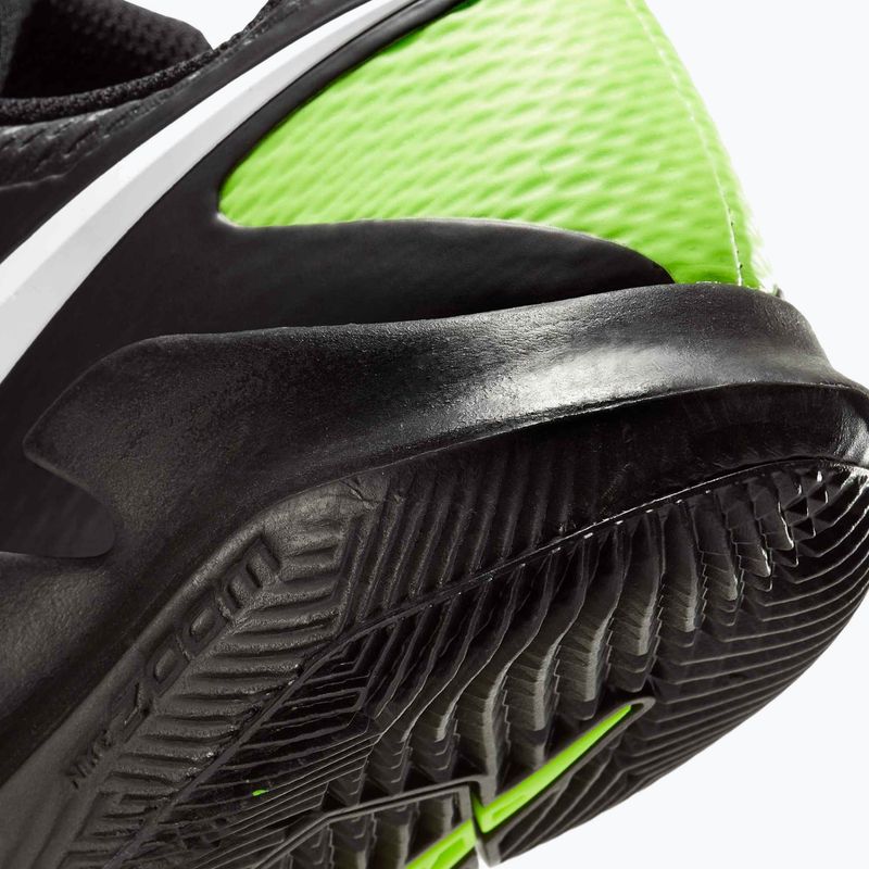 Детски тенис обувки Nike Court Vapor X Jr black/volt/white 9