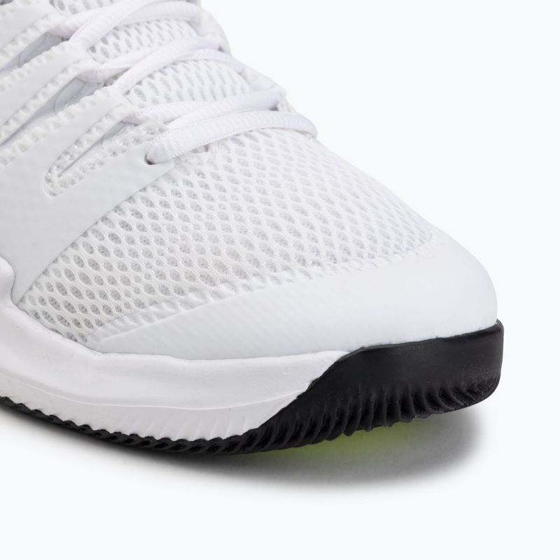 Детски тенис обувки Nike Court Vapor X Jr white/volt/black 7