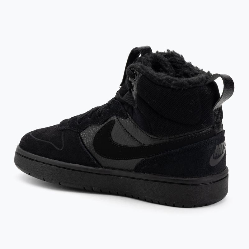 Детски обувки Nike Court Borough Mid 2 black/black/black 3