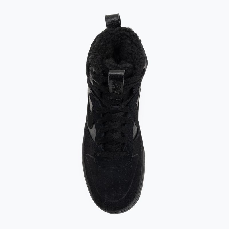 Детски обувки Nike Court Borough Mid 2 black/black/black 5