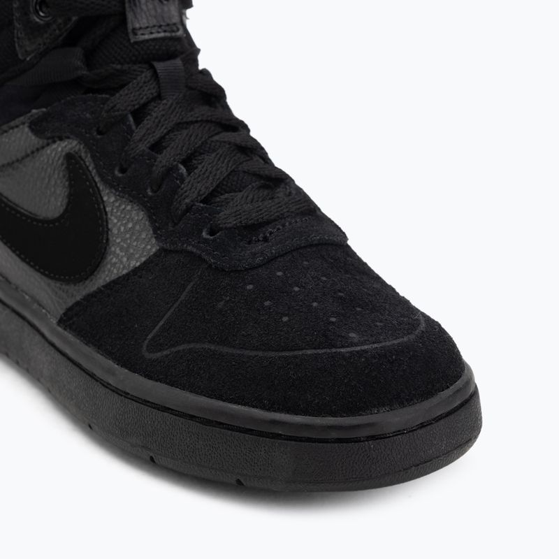 Детски обувки Nike Court Borough Mid 2 black/black/black 7