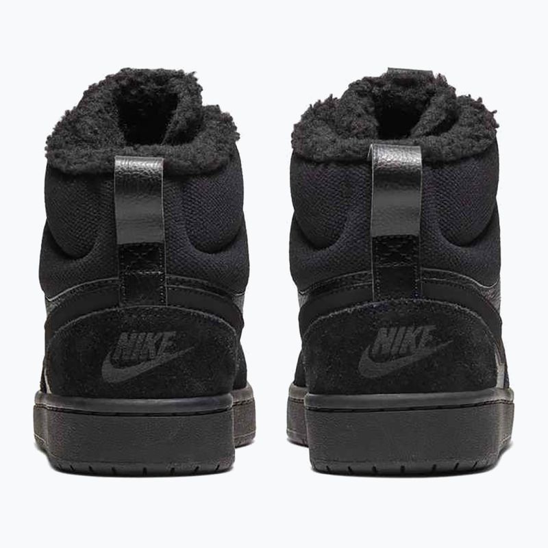 Детски маратонки Nike Court Borough Mid 2 black/black/black 4