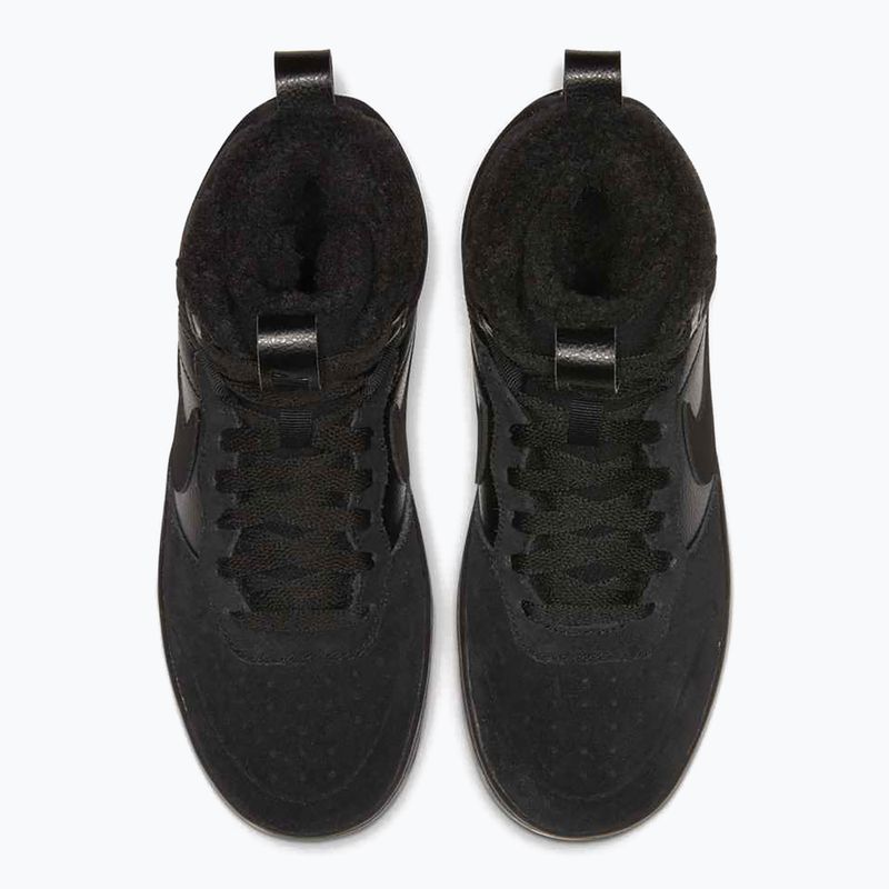 Детски маратонки Nike Court Borough Mid 2 black/black/black 6