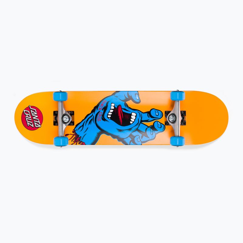Класически скейтборд Santa Cruz Screaming Hand Mid 7.8 orange 118732
