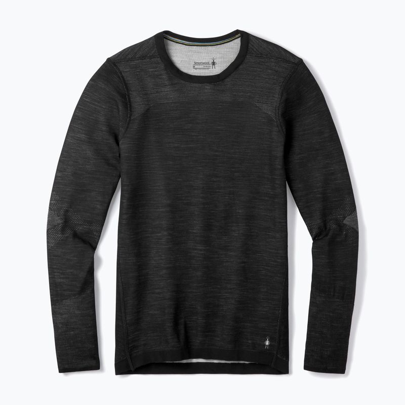 Мъжка термоактивна блуза Smartwool Intraknit Merino 200 Crew black/white 4