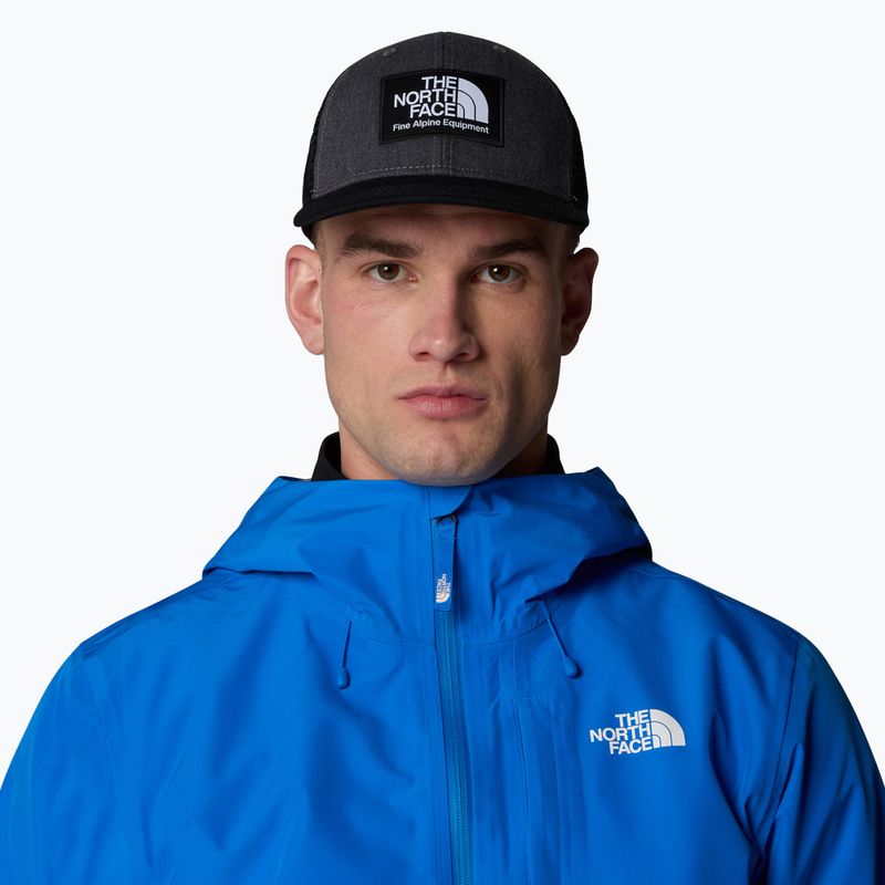 The North Face Deep Fit Mudder Trucker бейзболна шапка tnf black/tnf medium grey/heather 3