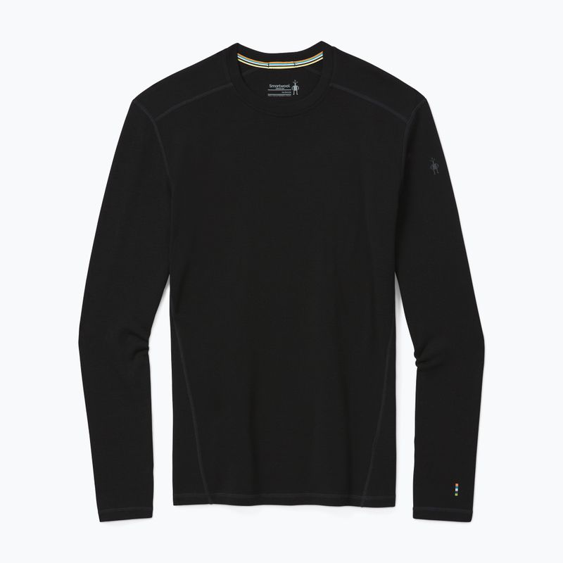 Мъжка термоактивна блуза Smartwool Merino Base Layer Crew Boxed black 5