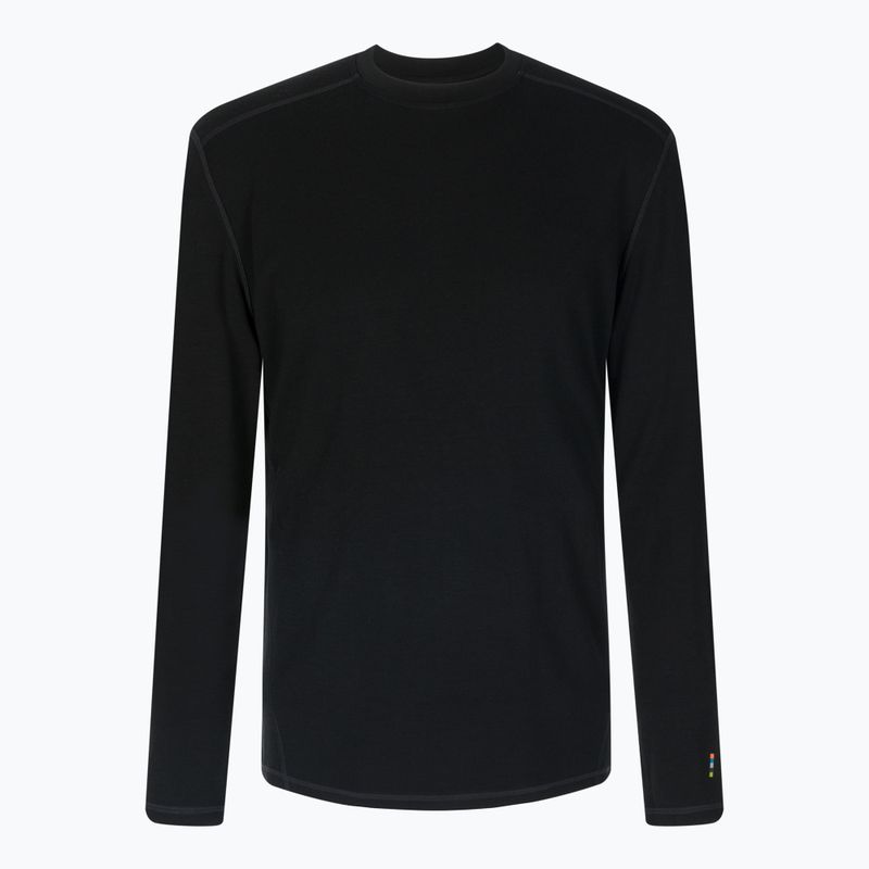 Мъжка термоактивна блуза Smartwool Merino Base Layer Crew Boxed black
