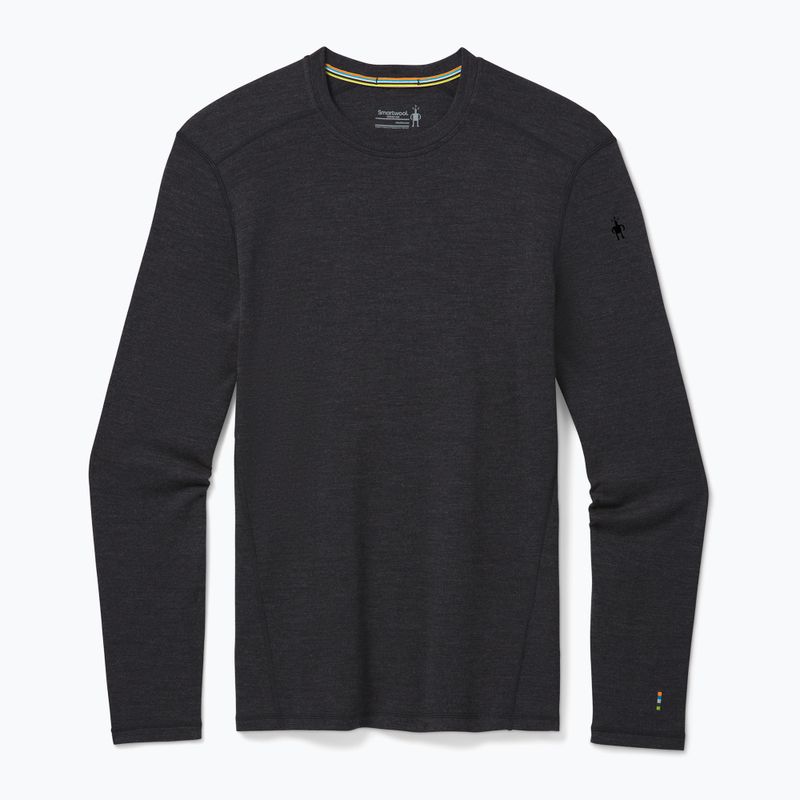 Мъжка термоактивна блуза Smartwool Merino 250 Baselayer Crew Boxed charcoal heather 6