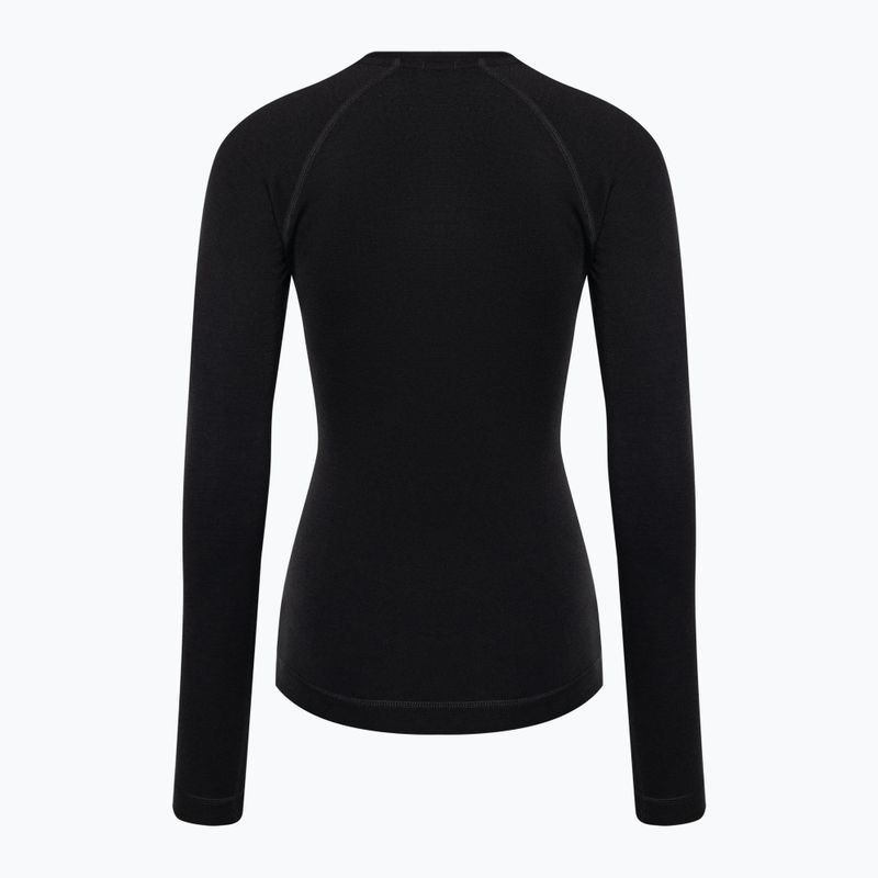 Дамска термо тениска Smartwool Merino 250 Baselayer Crew Boxed black 16370 4