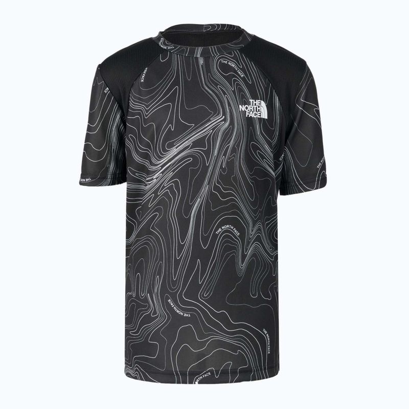 Детска тениска за трекинг The North Face Printed Never Stop Tee black NF0A7QKC5P61