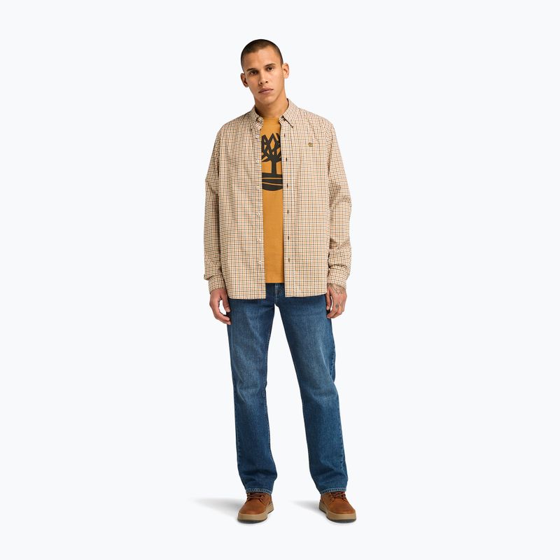 Мъжка риза за обувки Timberland Kennebec Tree Logo wheat 2