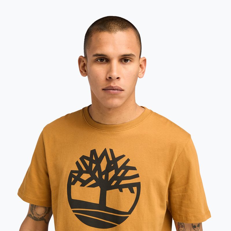 Мъжка риза за обувки Timberland Kennebec Tree Logo wheat 4