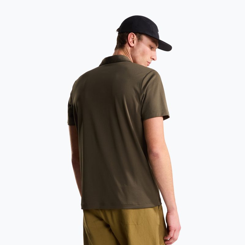 Мъжка поло тениска The North Face Tanken Polo new taupe green 3