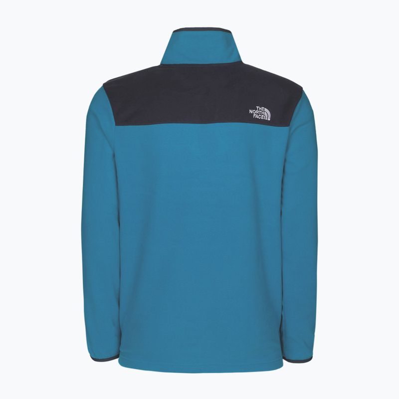 Мъжки поларен суитшърт The North Face Homesafe Snap Neck blue NF0A55HM49C1 10