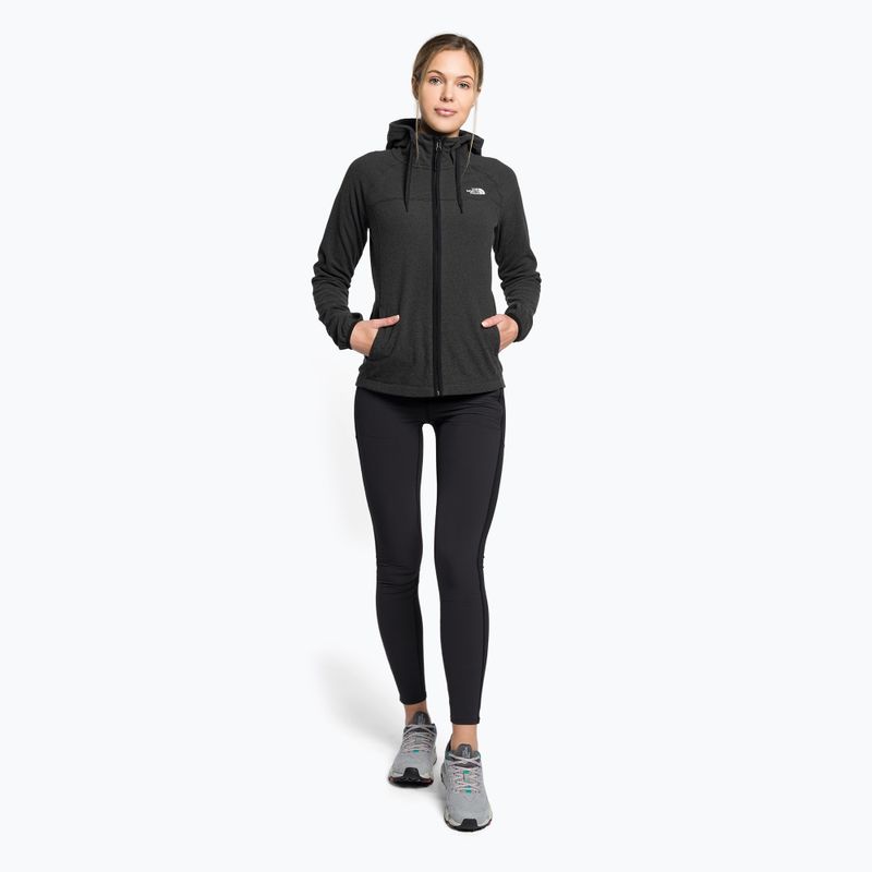 Флийс качулка за жени The North Face Homesafe FZ Fleece Hoodie black NF0A55HNTH61 2