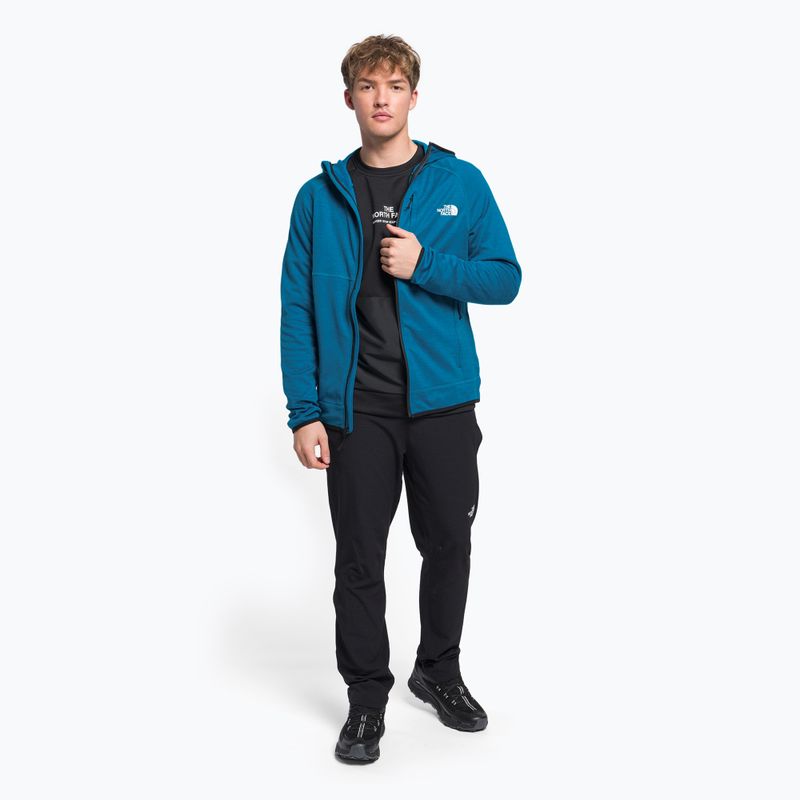 Мъжки поларен суитшърт The North Face Canyonlands FZ blue NF0A5G9UHRN1 2