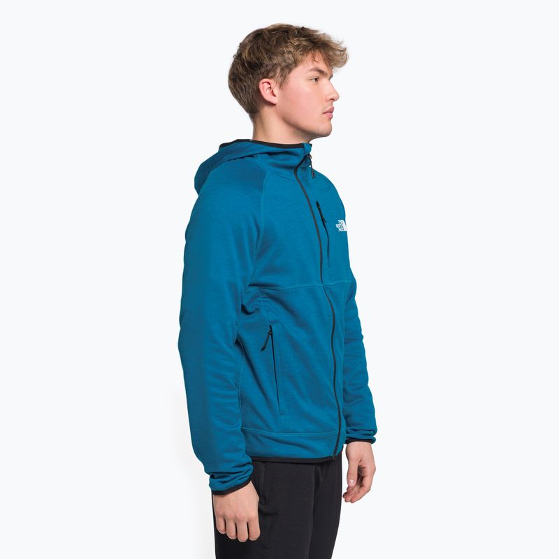 Мъжки поларен суитшърт The North Face Canyonlands FZ blue NF0A5G9UHRN1 3