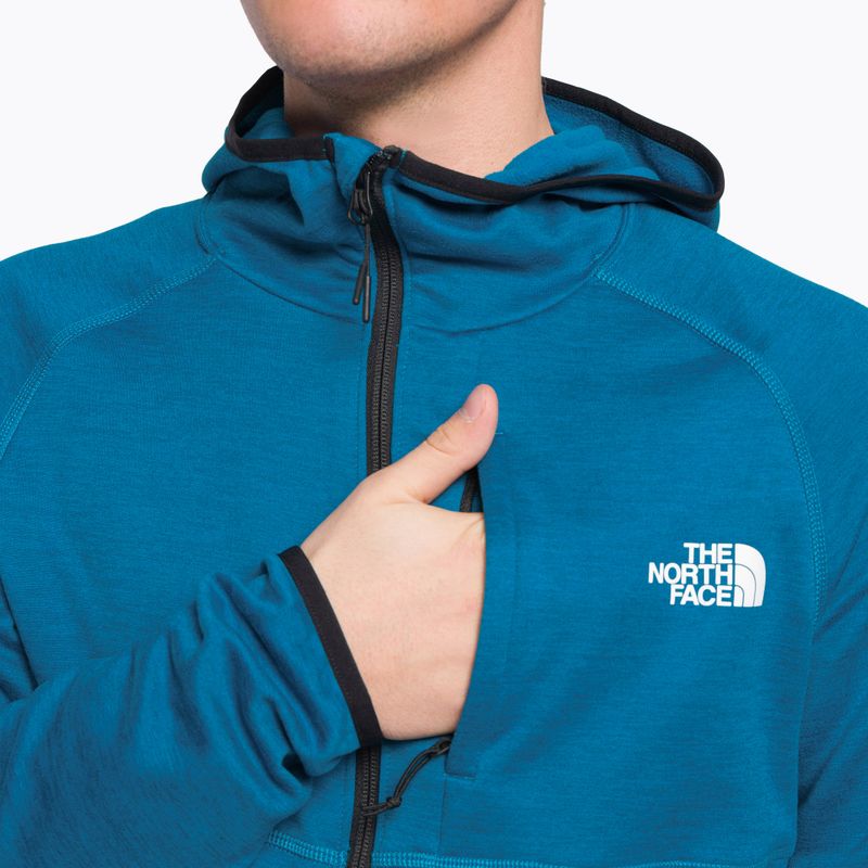 Мъжки поларен суитшърт The North Face Canyonlands FZ blue NF0A5G9UHRN1 7