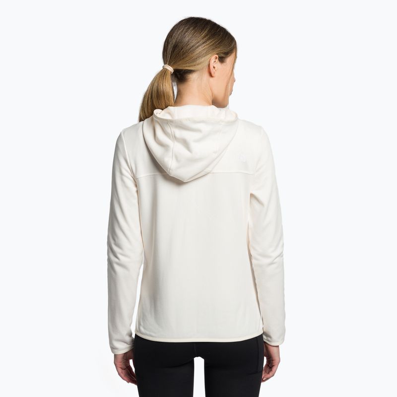 Флийс суитшърт за жени The North Face Canyonlands FZ white NF0A5GBCR8R1 4